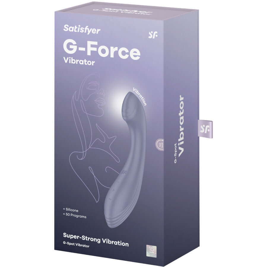 SATISFYER - G-FORCE VIBRATORE STIMOLATORE PUNTO G ROSA
