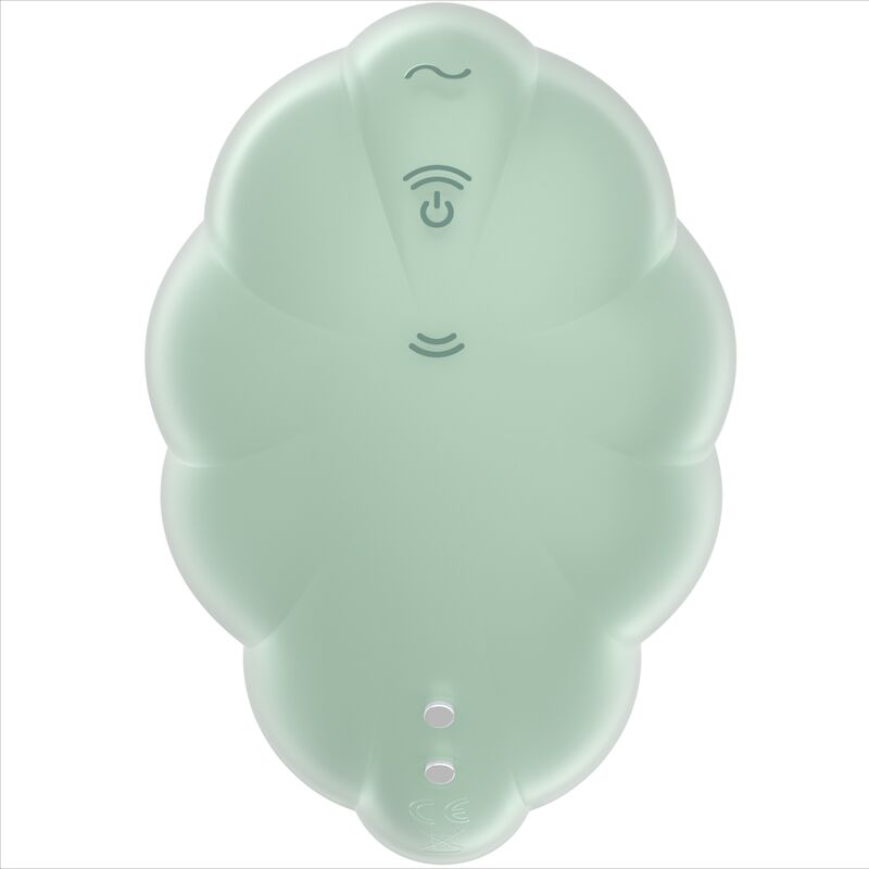SATISFYER - CLOUD DANCER VIBRATORE AD AIRA PULSATA VERDE