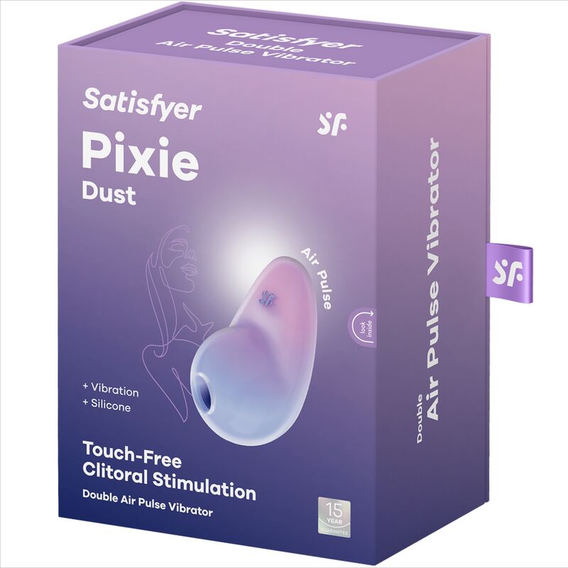 SATISFYER - PIXIE DUST STIMOLATORE SUCCHIA CLITORIDE AIR PLUSE
