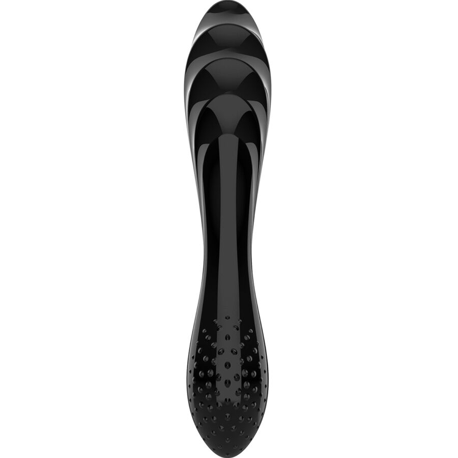 SATISFYER - DAZZLING CRYSTAL DILDO IN VETRO TRASPARENTE