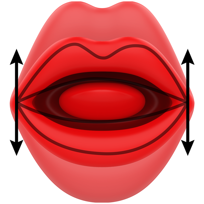MIA - SIENA TRIPLA STIMOLAZIONE CLITORIDE  LINGUA + MORSO E VIBRAZIONE