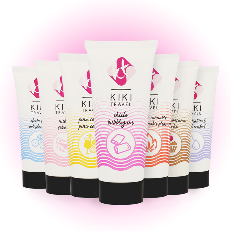 KIKÍ TRAVEL - LUBRIFICANTE AROMA BUBBLEGUM 50 ML