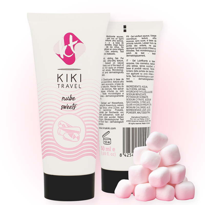 KIKÍ TRAVEL - LUBRIFICANTE AROMA NUBE SWEETS 50 ML
