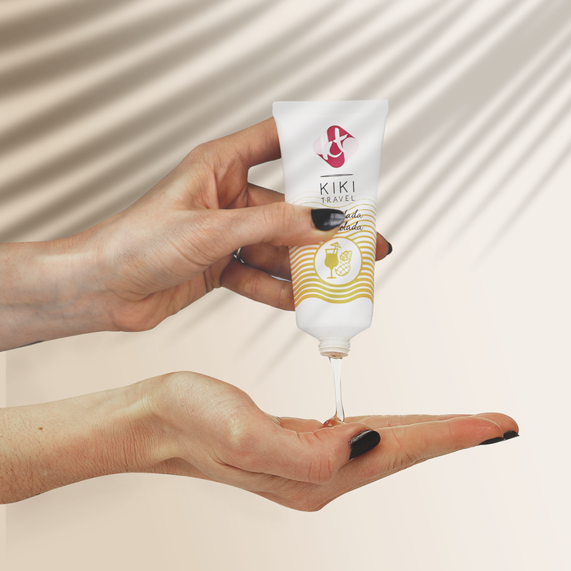 KIKÍ TRAVEL - LUBRIFICANTE AROMA PINA COLADA 50 ML