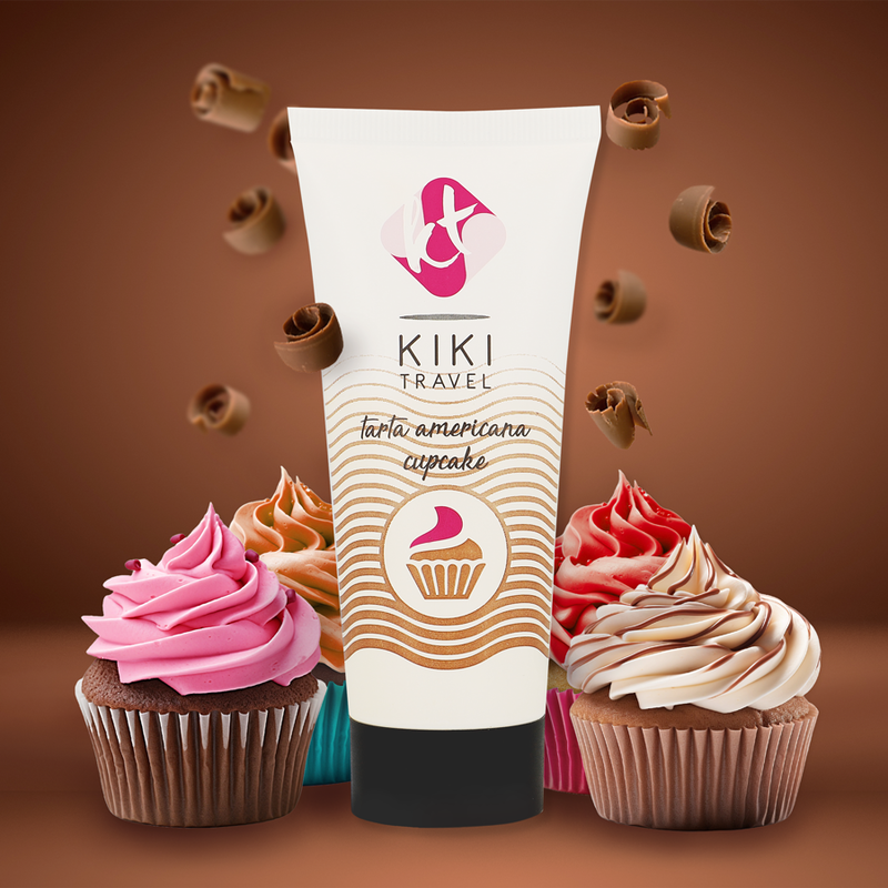 KIKÍ TRAVEL - LUBRIFICANTE AROMA CUPCAKE 50 ML