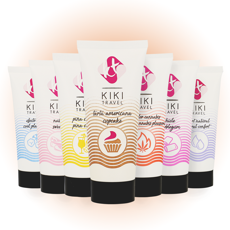 KIKÍ TRAVEL - LUBRIFICANTE AROMA CUPCAKE 50 ML