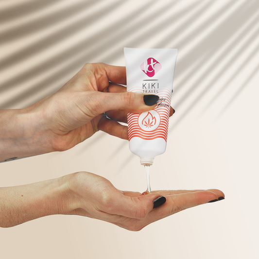 KIKÍ TRAVEL - LUBRIFICANTE EFFETTO CALDO CANNABIS 50 ML