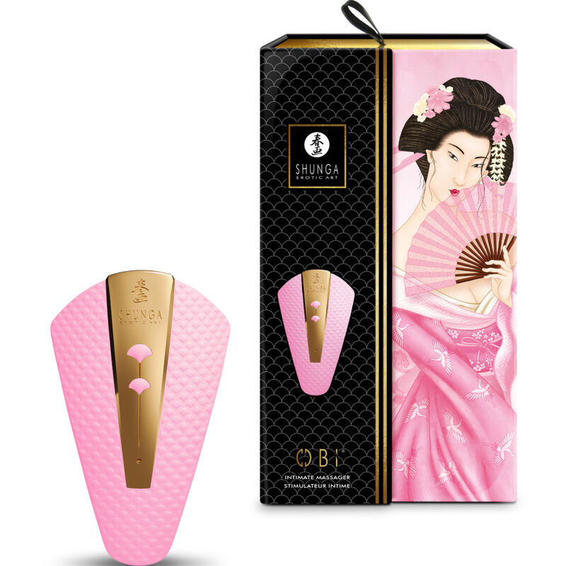 SHUNGA - MASAGGIATORE INTIMO OBI ROSA