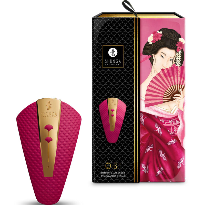 SHUNGA - MASAGGIATORE INTIMO OBI ROSA