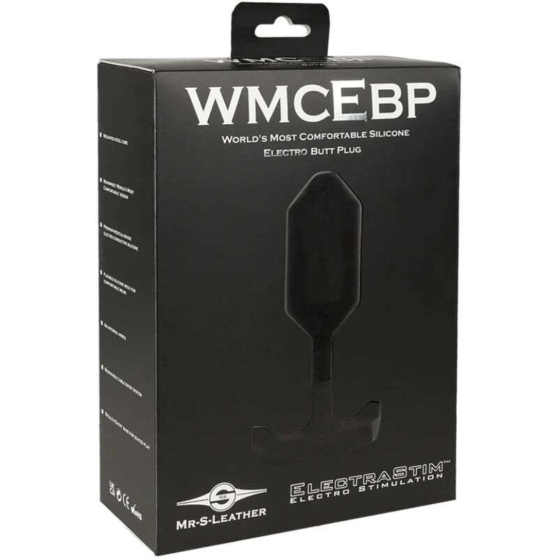 ELECTRASTIM - ELETTROPLUG ANALE MR.S LEATHER