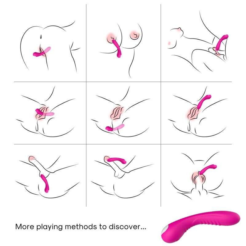 ARMONY - VIBRATORE IN SILICONE LEGEND FUCSIA