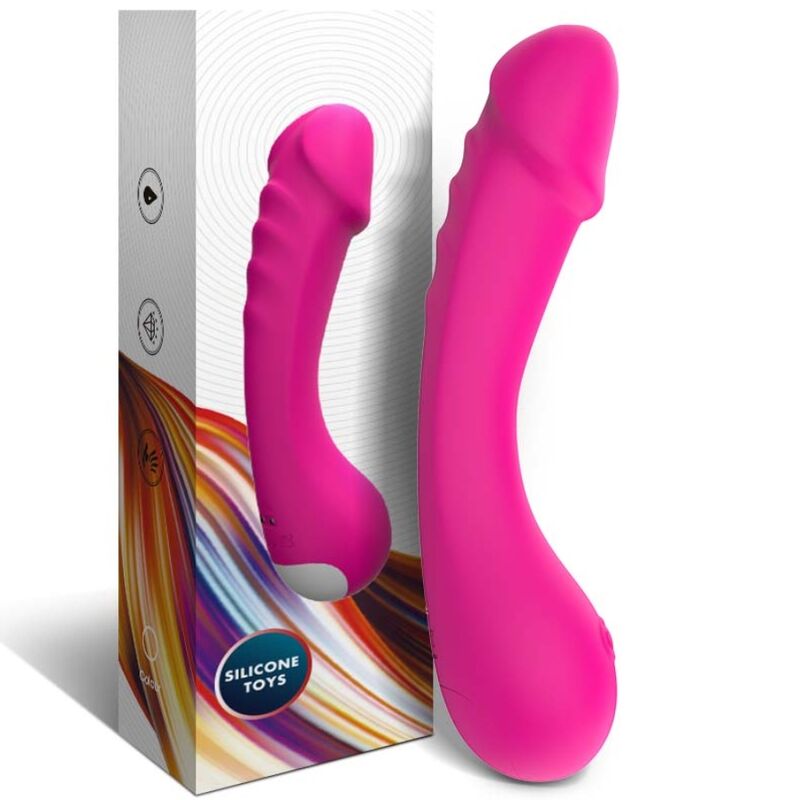 ARMONY - VIBRATORE STIMOLAZIONE G-SPOT IN SILICONE FUCSIA
