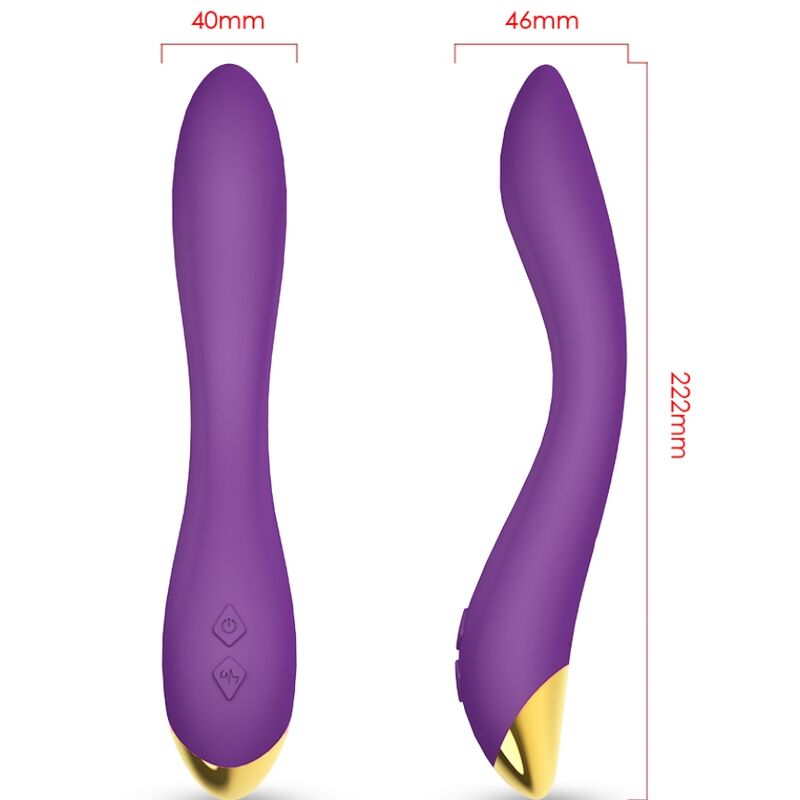 ARMONY - VIBRATORE MULTIPOSIZIONE FLAMINGO VIOLA