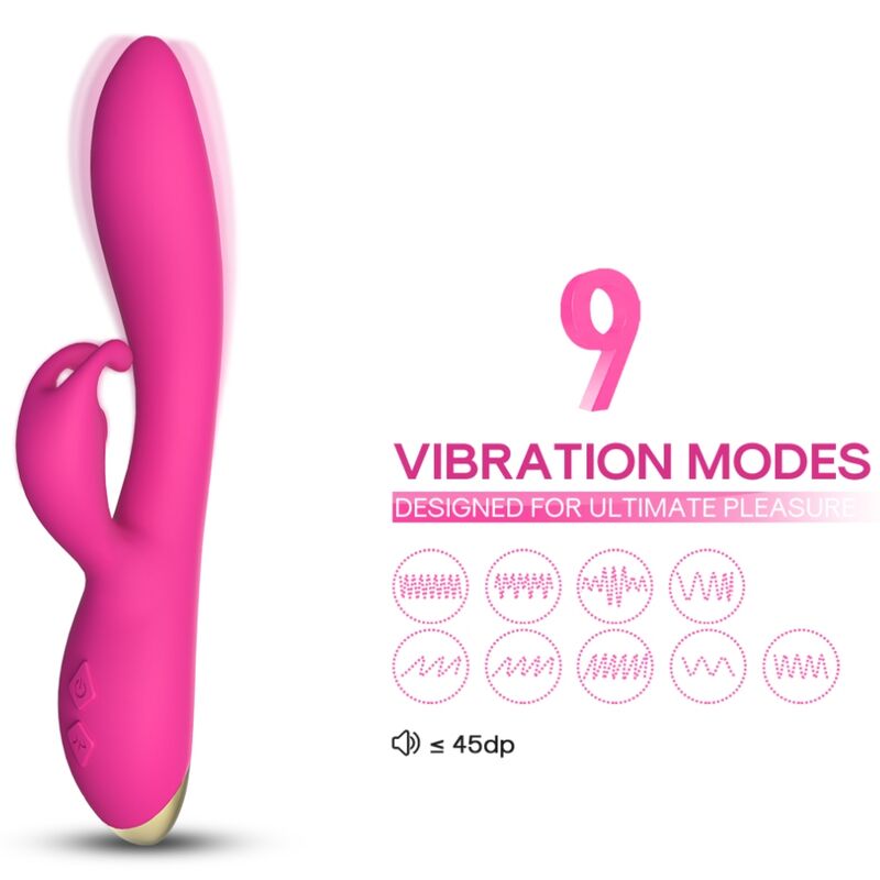 VIBRATORE CON RABBIT BONNIE FUCSIA
