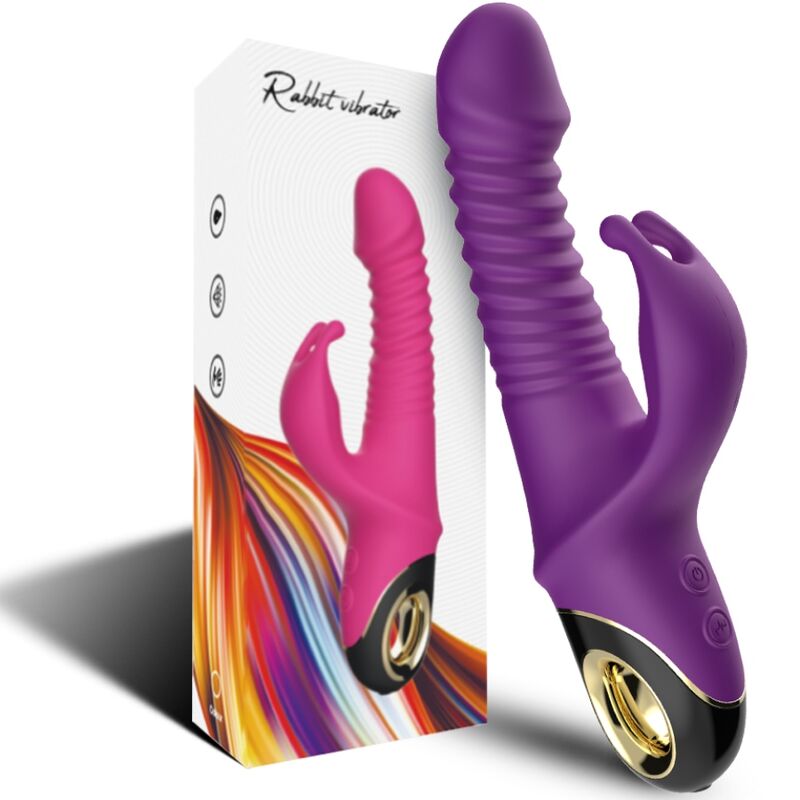 VIBRATORE CON RABBIT ZING VIOLA