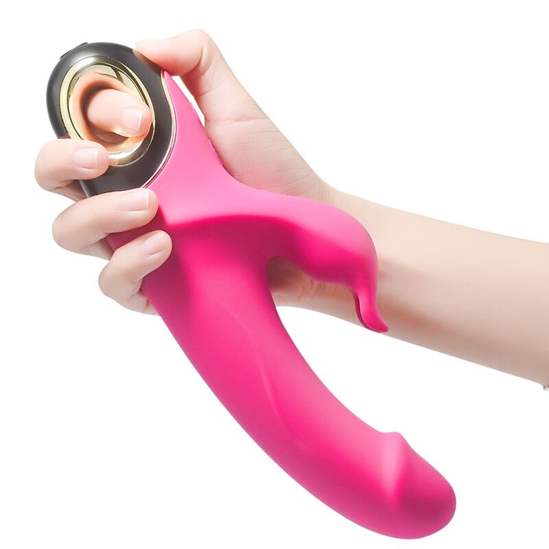 VIBRATORE CON RABBIT METEROR FUCSIA