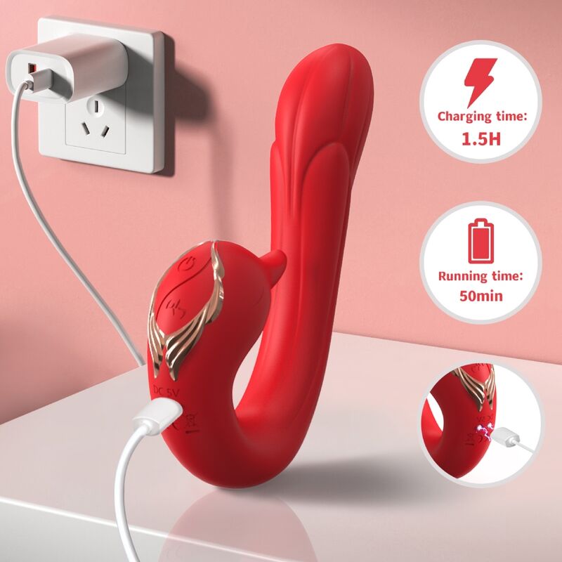 VIBRATORE, 18 MODALITÀ DI STIMOLAZIONE, 100% IMPERMEABILE