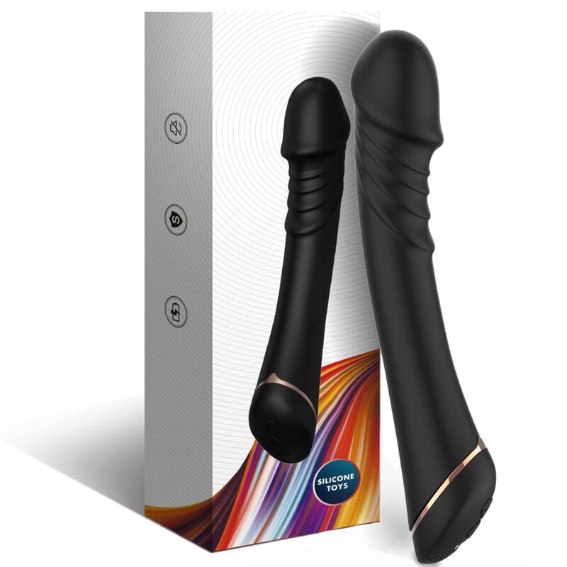 VIBRATORE FLESSIBILE CON 9 MODALITÀ, IMPERMEABILE, RICARICA USB