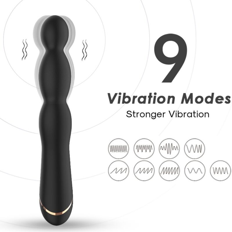 VIBRATORE LINEARE BAMBU NERO