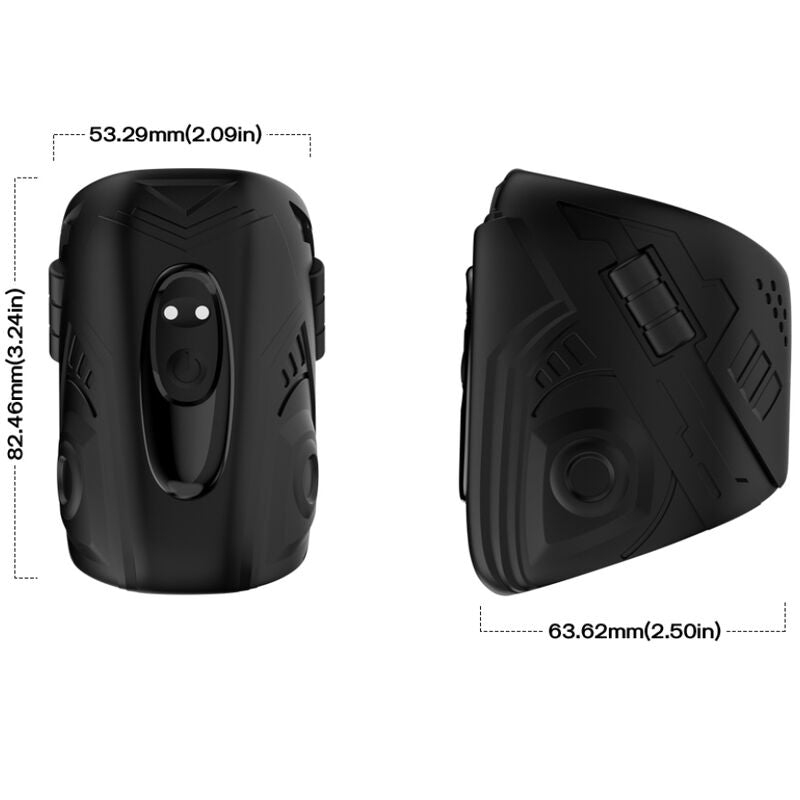 MASTURBATORE VIBRANTE NERO