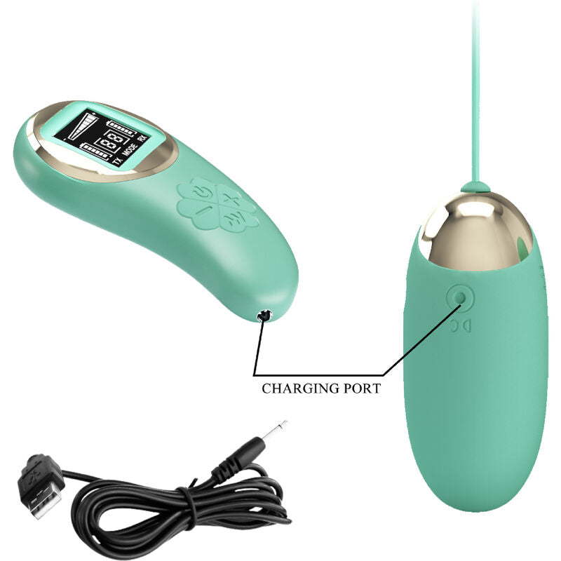 PRETTY LOVE - OVETTO MINA VIBRANTE CON TELECOMANDO VERDE