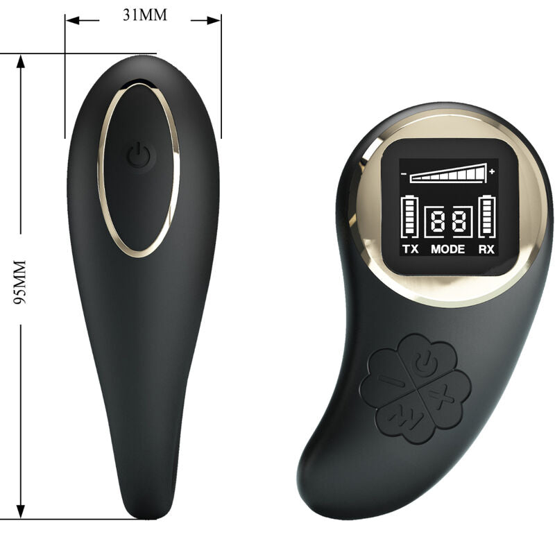 PRETTY LOVE - VIBRATORE NATHAN DOUBLE PLEASURE CON TELECOMANDO