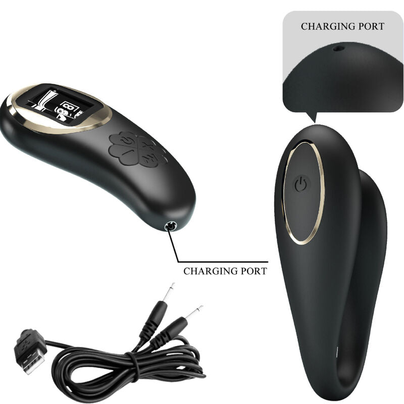 PRETTY LOVE - VIBRATORE NATHAN DOUBLE PLEASURE CON TELECOMANDO