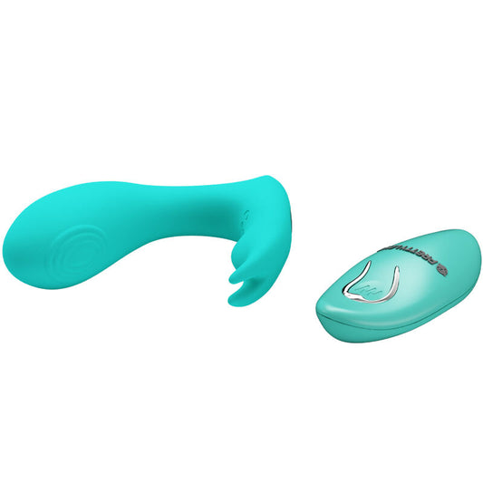 PRETTY LOVE - IDABELLE VIBRAZIONE E PULSAZIONE TELECOMANDO BLU