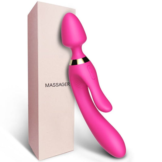 ARMONY - MASSAGGIATORE E VIBRATORE CON RABBIT FUCSIA