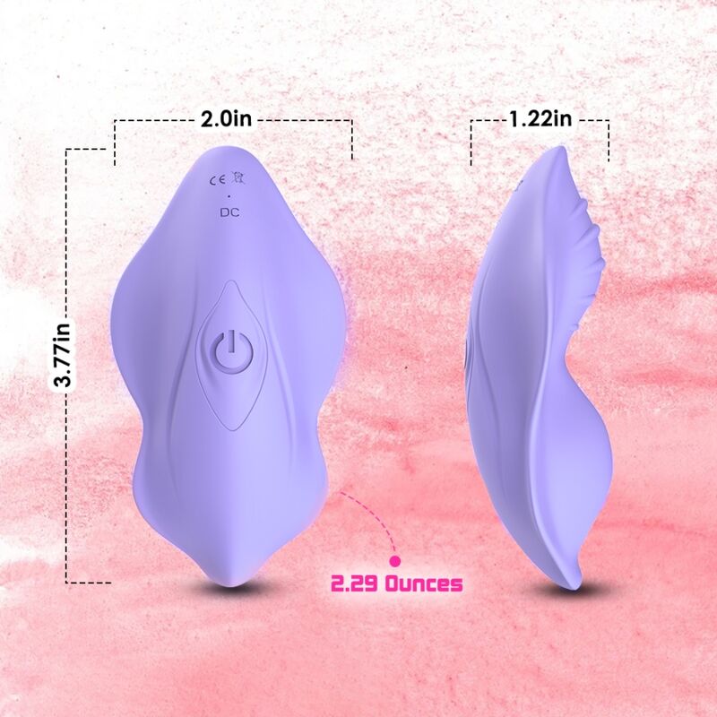 ARMONY - VIBRATORE PANTY DA MUTANDINA INDOSSABILE CON TELECOMANDO WHISPER VIOLA