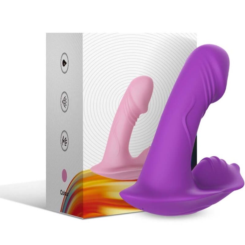 VIBRATORE PANTY STIMOLATORE G-SPOT, DOPPI MOTORI, IMPERMEABILE