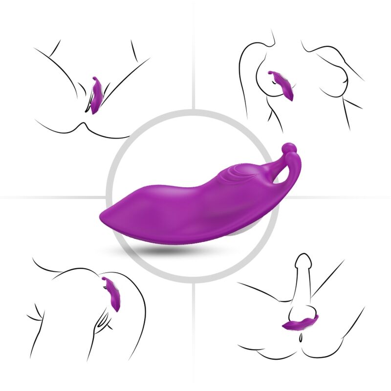 VIBRATORE PANTY G-SPOT, DOPPI MOTORI, 9 MODALITÀ VIBRAZIONE