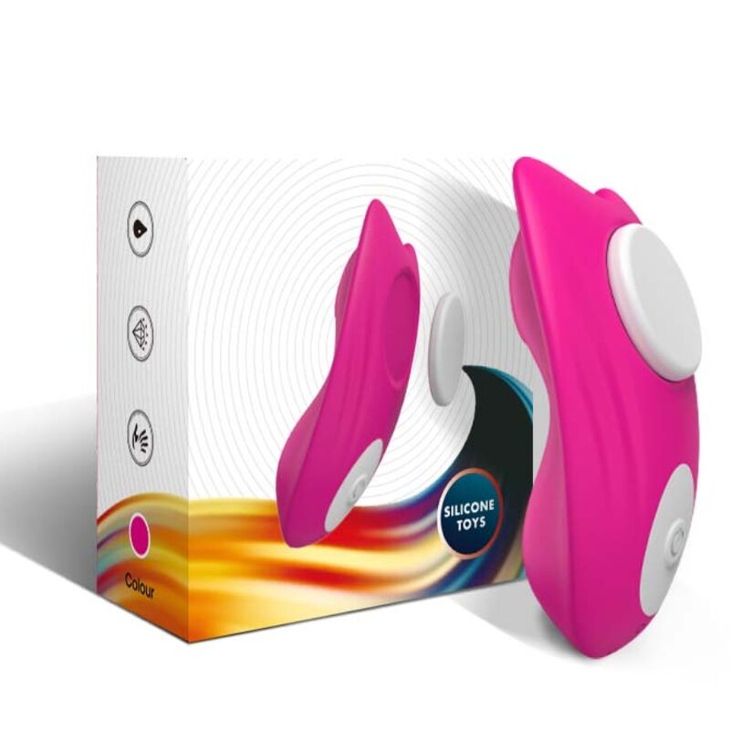 VIBRATORE PANTY DA MUTANDINA CON TELECOMANDO ROSA