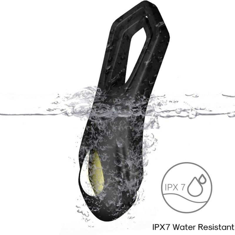 ANELLO PENE VIBRANTE CON TELECOMANDO ROADSTER NERO