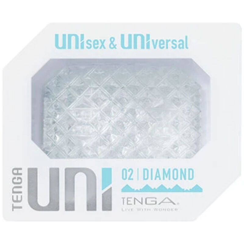 TENGA - UNI DIAMOND  MASTURBATORE PERSONALE E DI COPPIA 