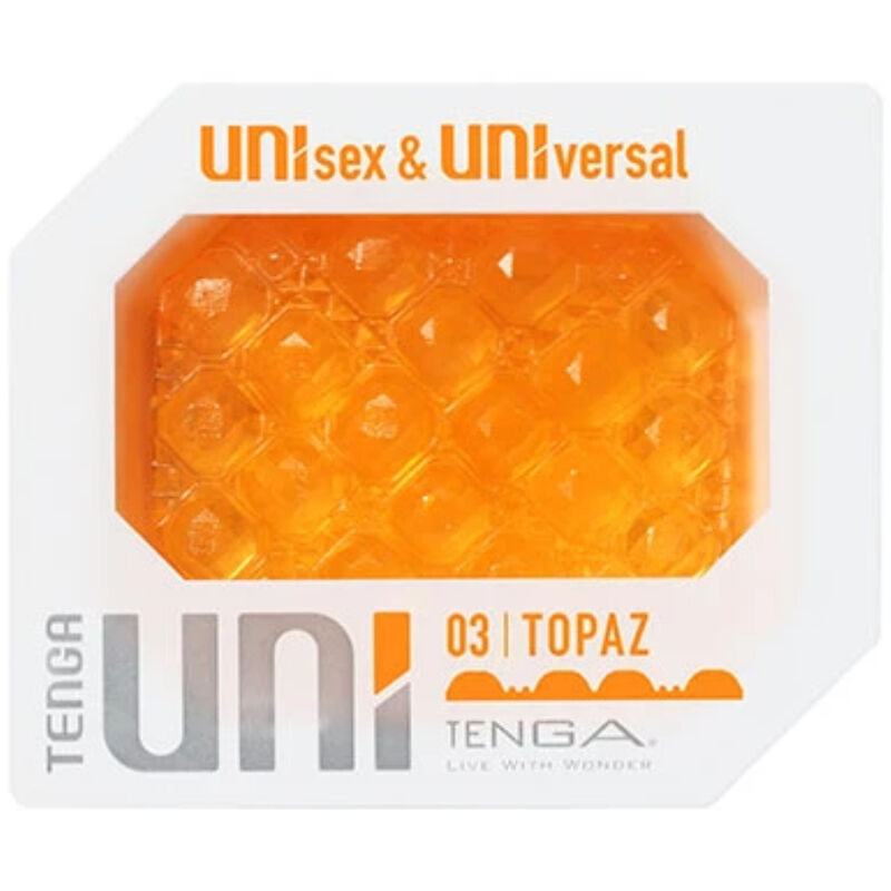 TENGA - UNI TOPAZ  MASTURBATORE PERSONALE E DI COPPIA 