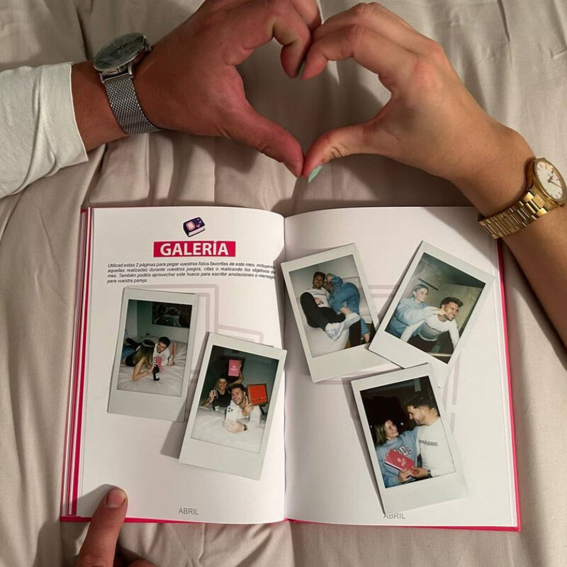 COUPLETITION - LOVE DIARY ALBUM DIARIO D'AMORE , DI RICORDI E DESIDERI PER UNA COPPIA