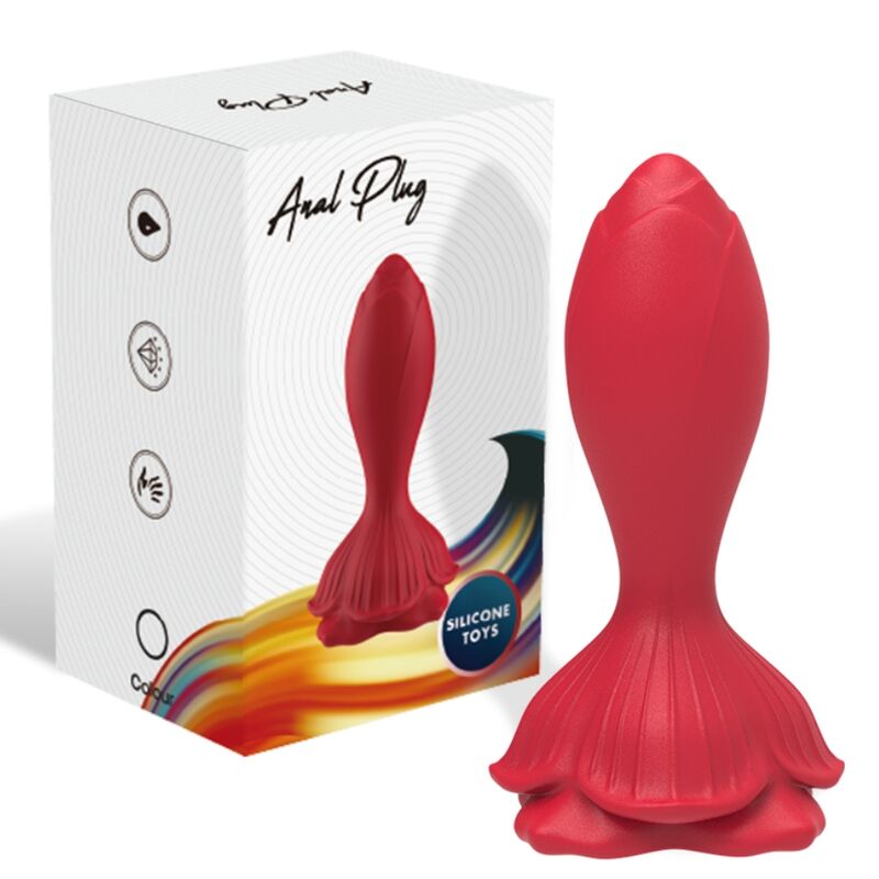 ARMONY - PLUG ANALE VIBRANTE CON TELECOMANDO ROSSO