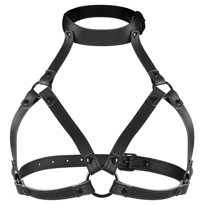 FETISH SUBMISSIVE BONDAGE - HARNESS PETTORALE DONNA REGOLABILE