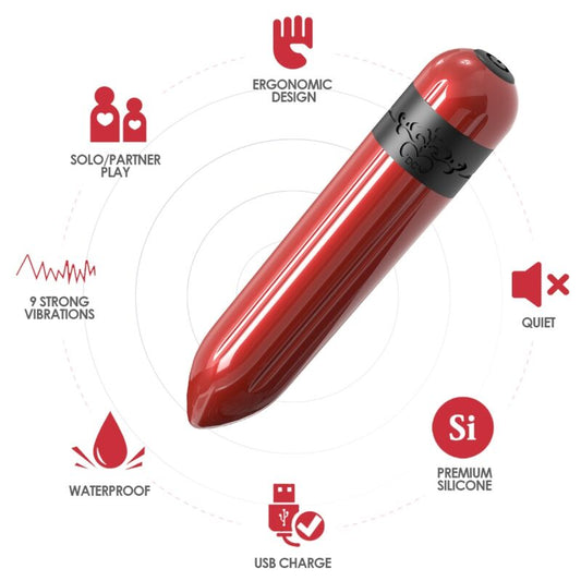 ARMONY - ROCKET BULLET VIBRANTE ROSSO