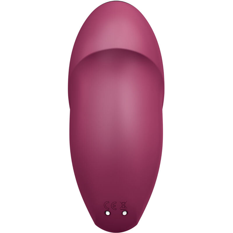 SATISFYER - TAP E CLIMAX 1 VIBRATORE LAY-ON ROSSO