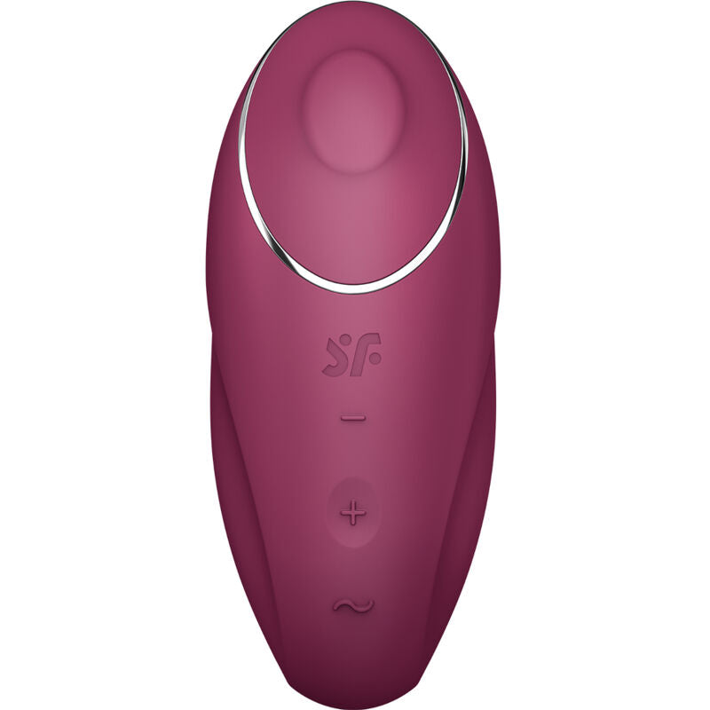 SATISFYER - TAP E CLIMAX 1 VIBRATORE LAY-ON ROSSO