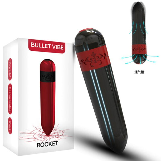 ARMONY - ROCKET VIBRATORE BULLET CON TELECOMANDO NERO