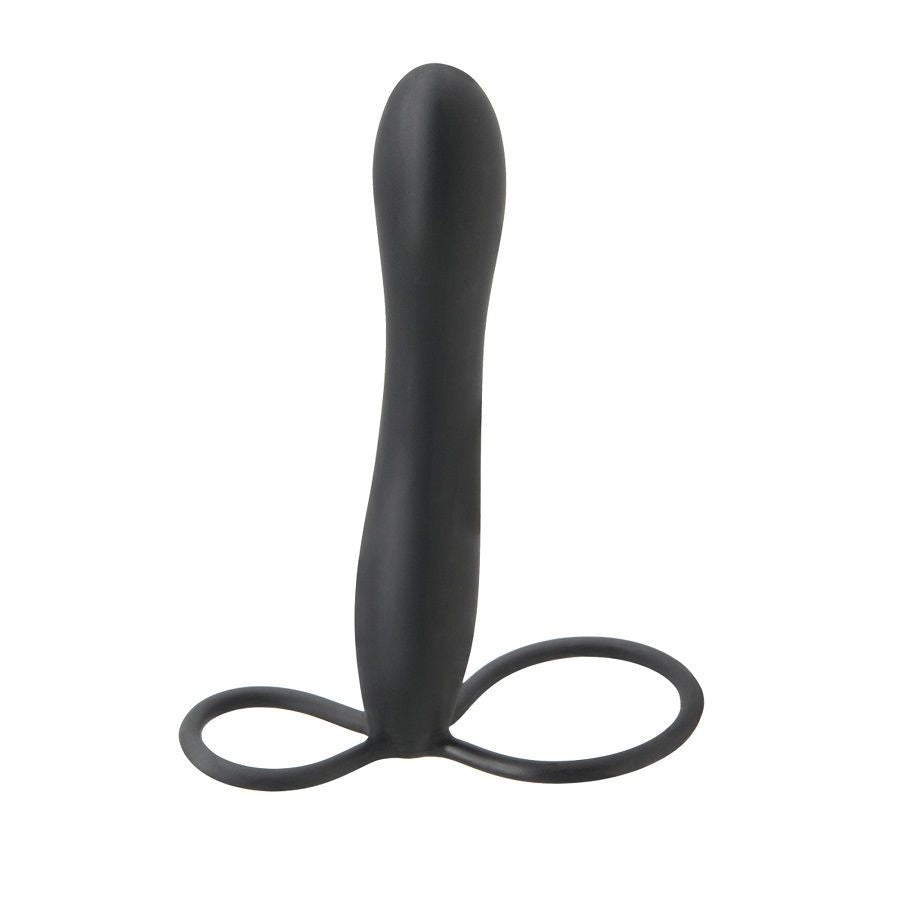 FETISH FANTASY ELITE - DOUBLE TROUBLE ANELLO DOPPIO CON DILDO PER DOPPIA PENETRAZIONE