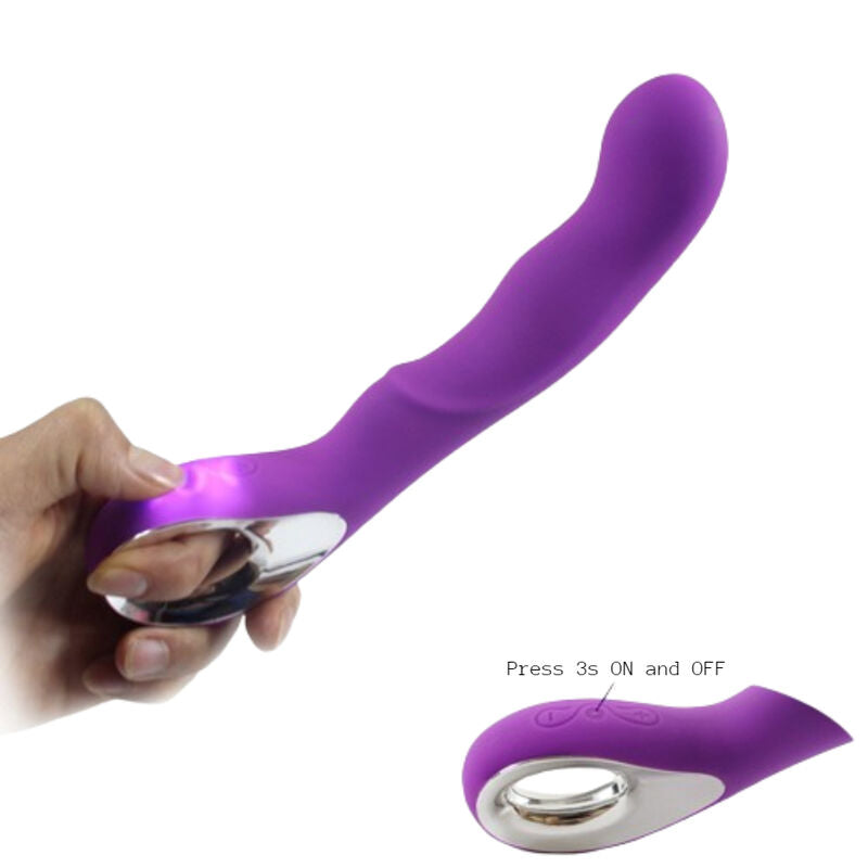 VIBRATORE, 10 MODALITÀ DI VIBRAZIONE, IMPERMEABILE E RICARICABILE USB
