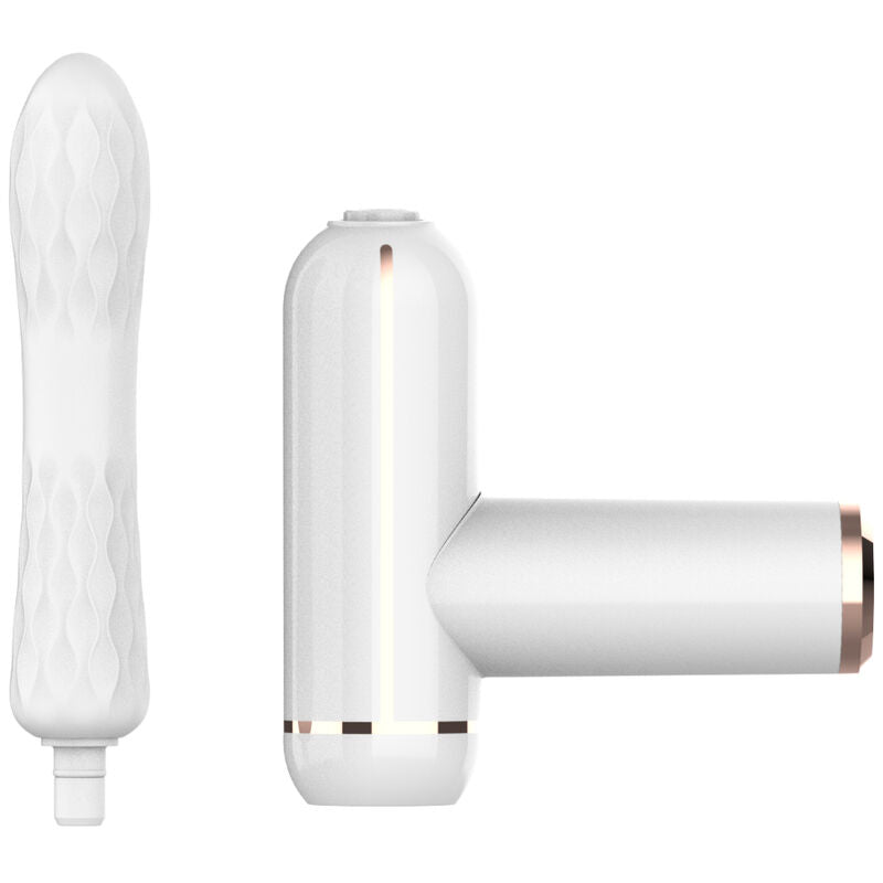 ARMONY - FKING MACCHINA DEL SESSO VIBRATORE REGOLABILE E AUTOMATICO BIANCO