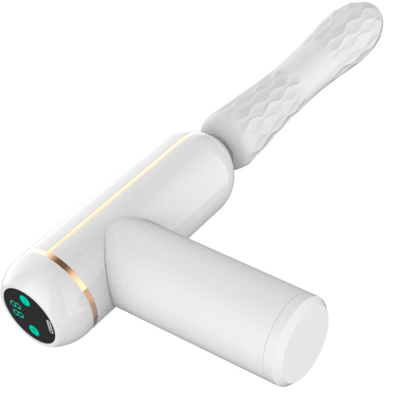 ARMONY - FKING MACCHINA DEL SESSO VIBRATORE REGOLABILE E AUTOMATICO BIANCO
