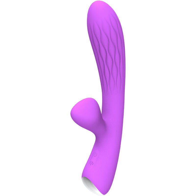 VIBRATORE CON STIMOLATORE CLITORIDEO, 36 MODALITÀ DI VIBRAZIONE, DOPPIA STIMOLAZIONE, DUE MOTORI POTENTI