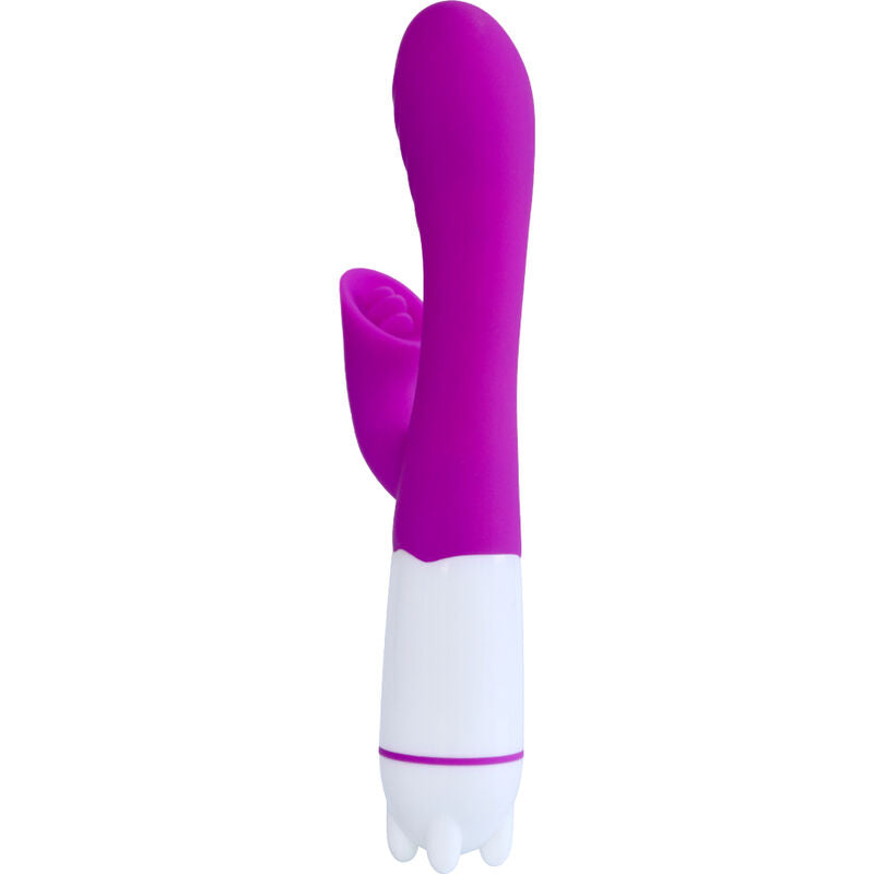 VIBRATORE, 36 PATTERN DI VIBRAZIONE, STIMOLATORE CLITORIDEO LINGUA VIBRANTE, SILICONE PREMIUM