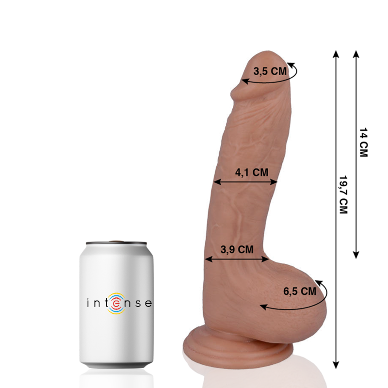 MR INTENSE - 17 DILDO REALISTICO 19,7 CM -O- 4,1 CM